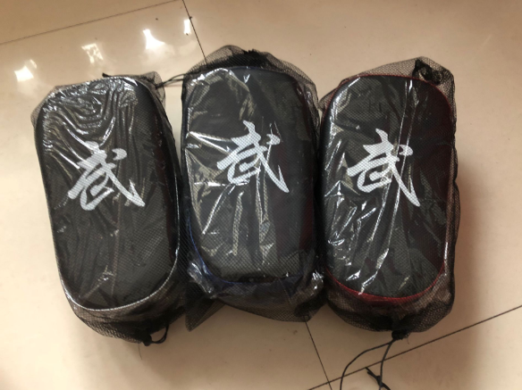 Punching Bag Boxing Pad Sandbag Fitness Taekwondo PU Leather Training Gear Muay Thai Foot Target