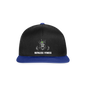 Snapback Cap - black/bright royal