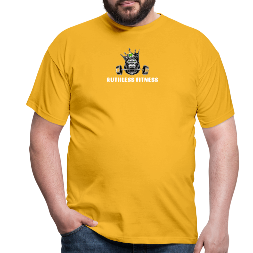 Men's Ruthless Fitness T-Shirt - yellow