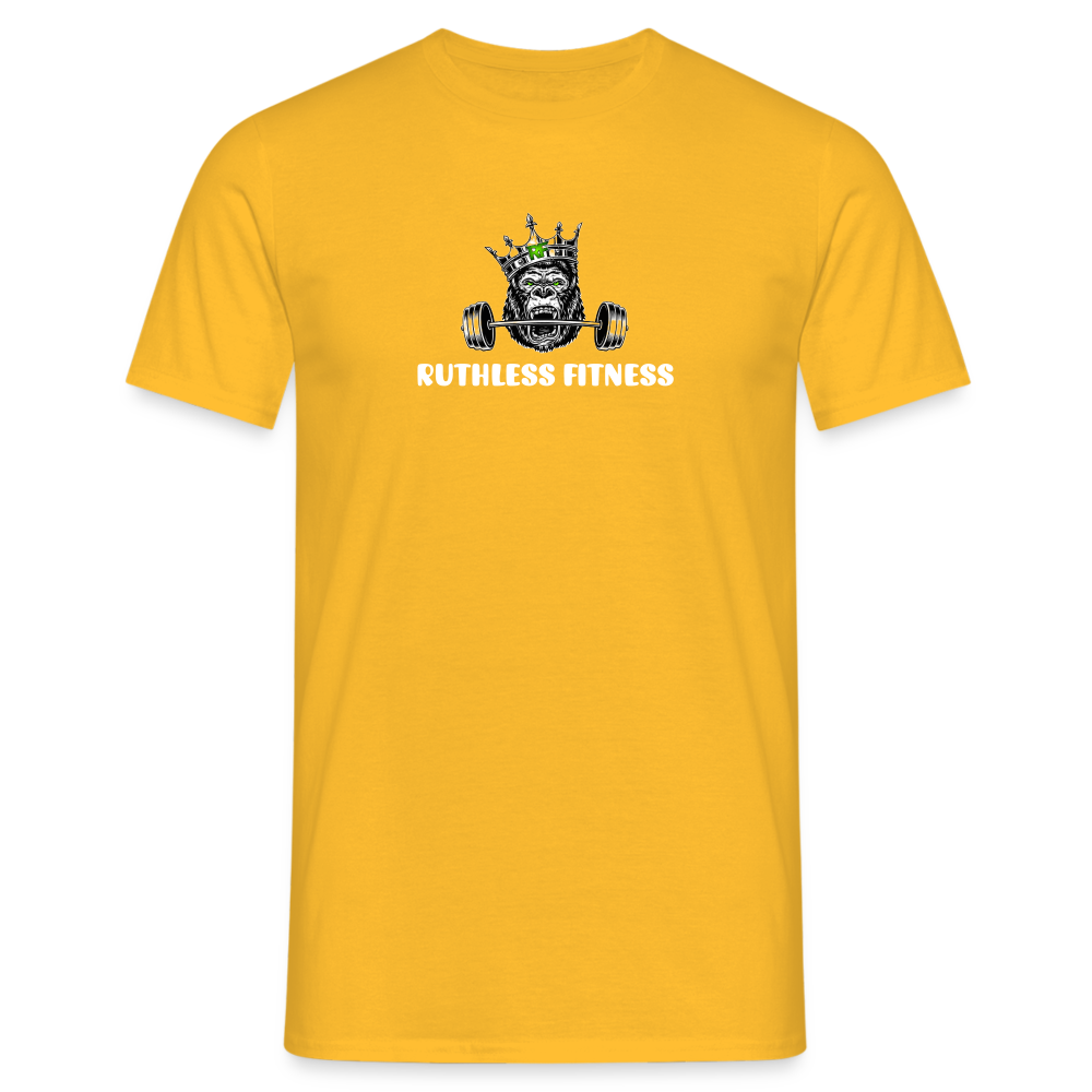 Men's Ruthless Fitness T-Shirt - yellow