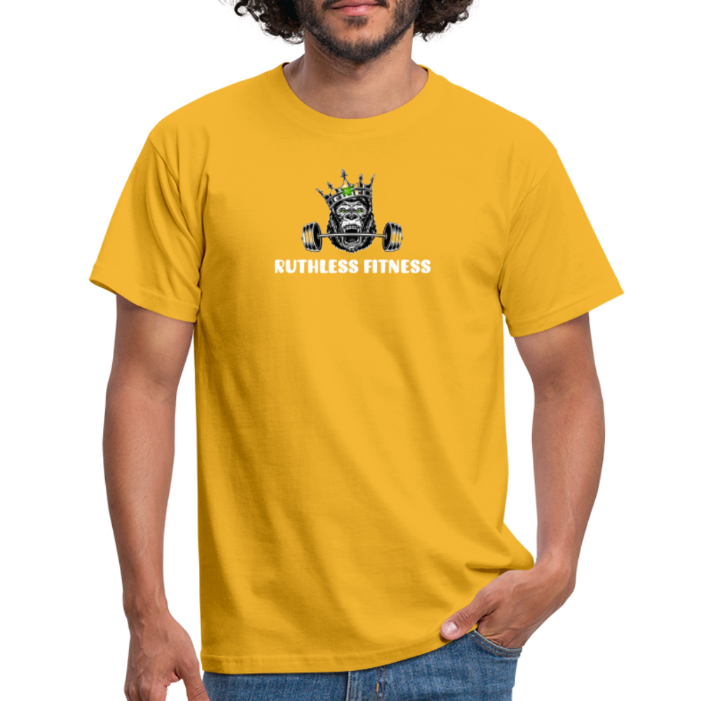 Men's Ruthless Fitness T-Shirt - yellow