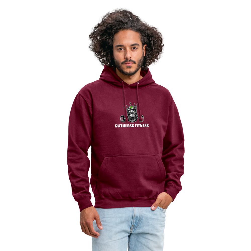 Ruthless Fitness Unisex Hoodie - bordeaux