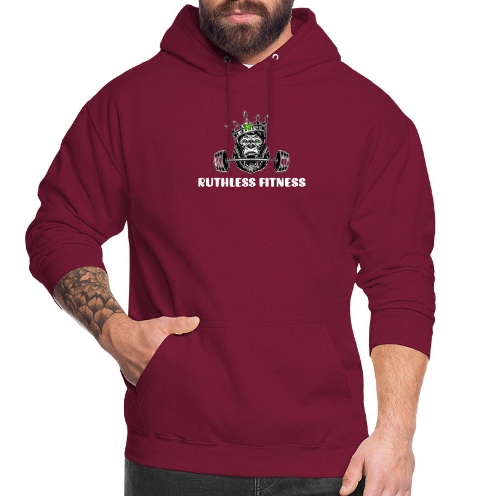 Ruthless Fitness Unisex Hoodie - bordeaux