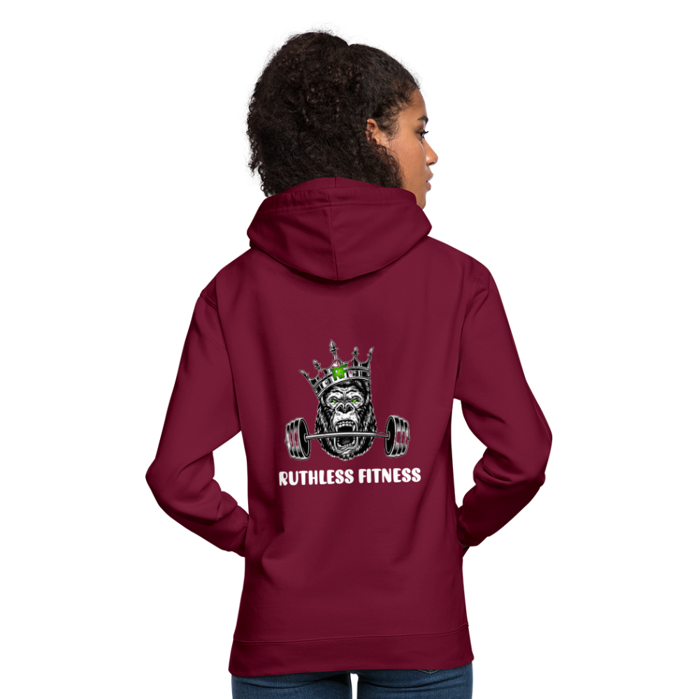 Ruthless Fitness Unisex Hoodie - bordeaux