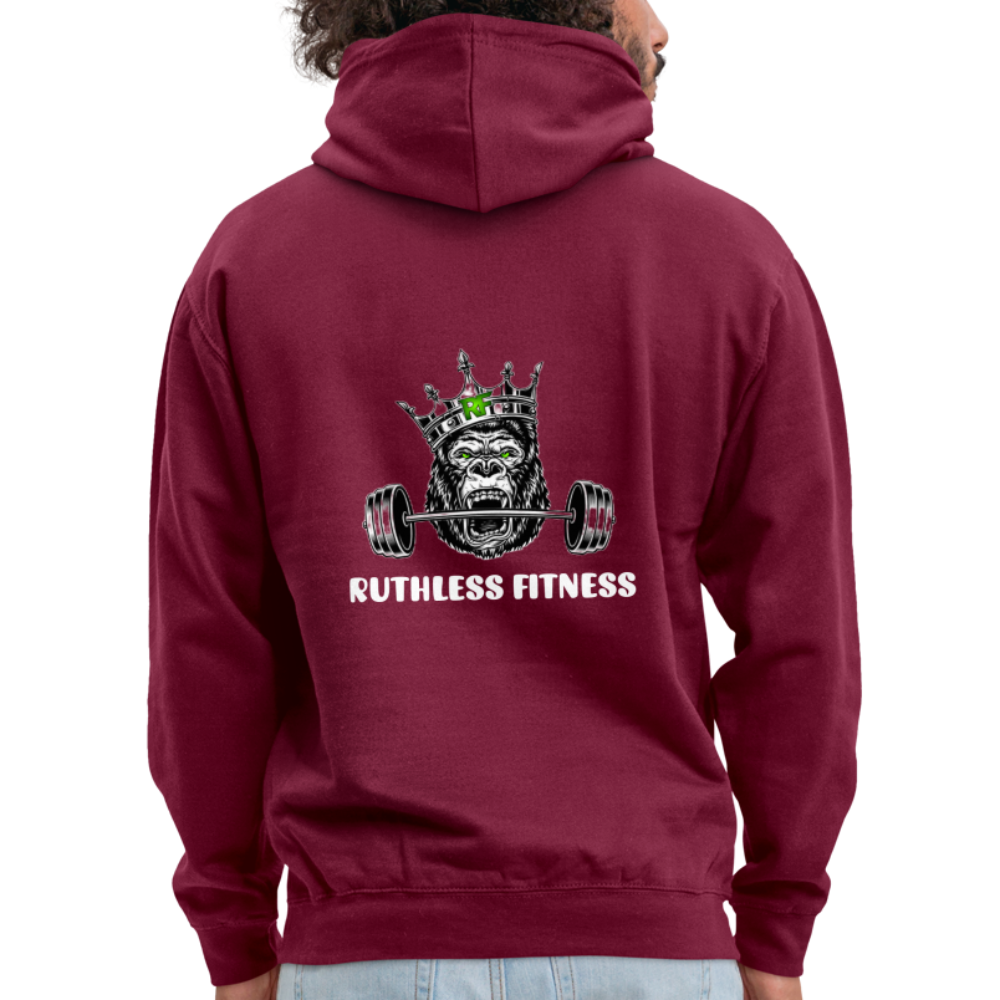 Ruthless Fitness Unisex Hoodie - bordeaux