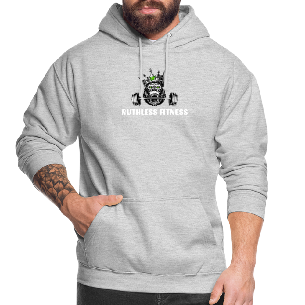 Ruthless Fitness Unisex Hoodie - light heather grey