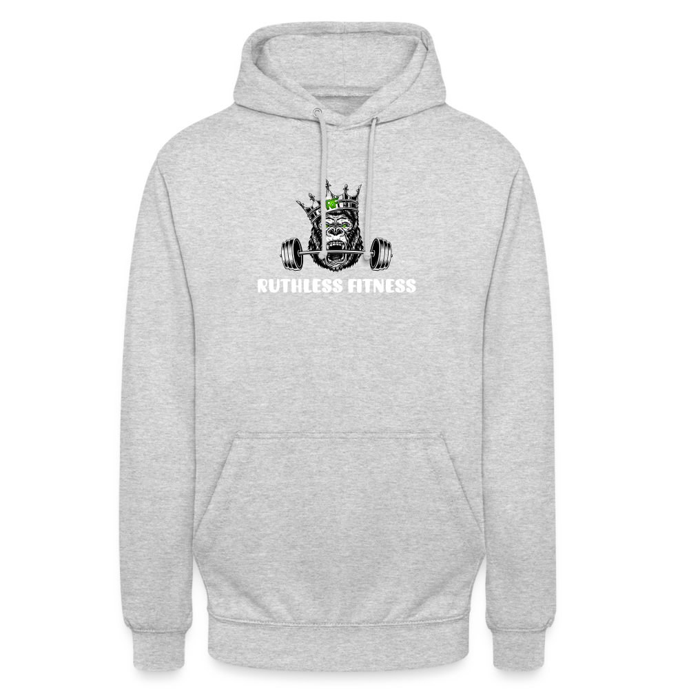 Ruthless Fitness Unisex Hoodie - light heather grey